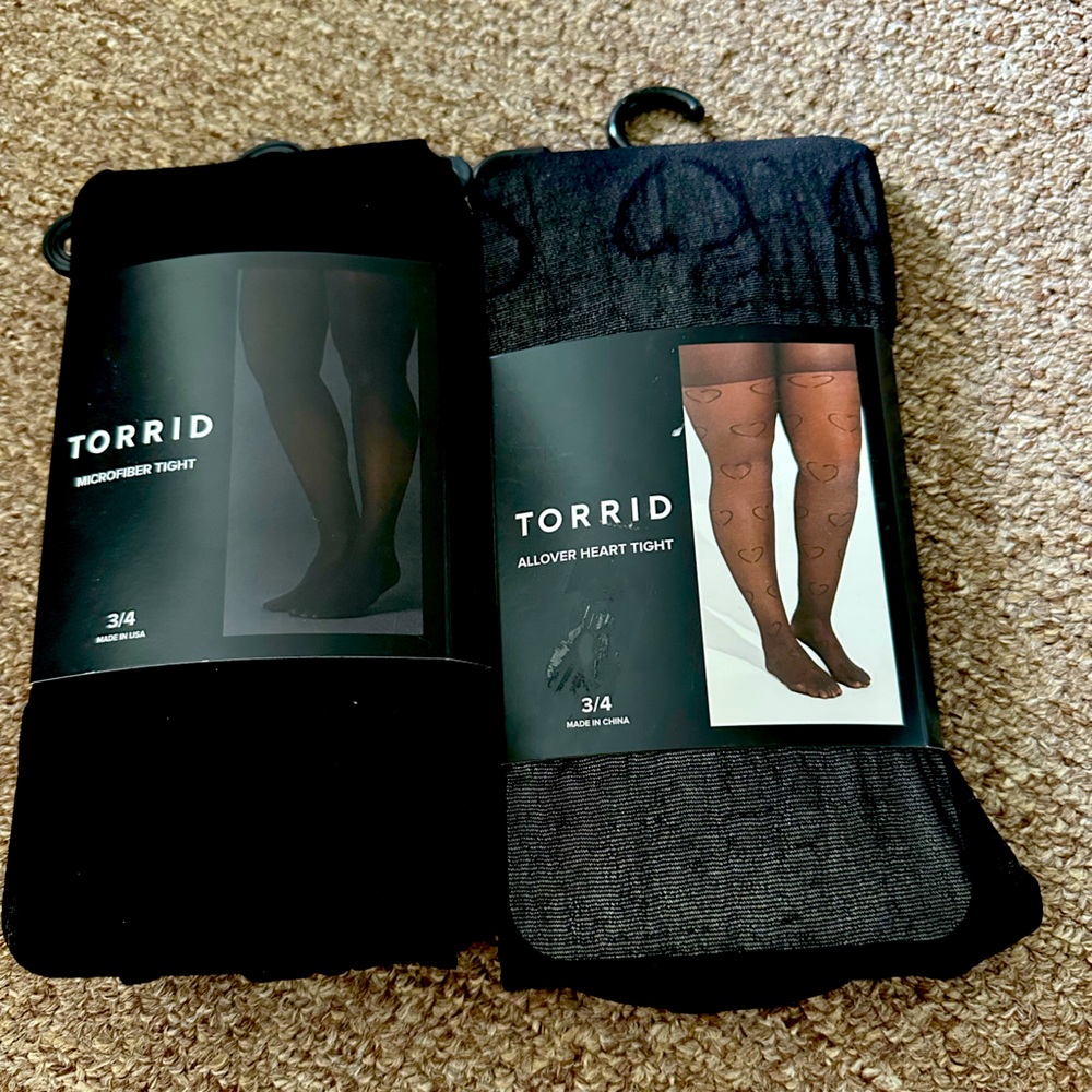 Torrid 2 pack tights